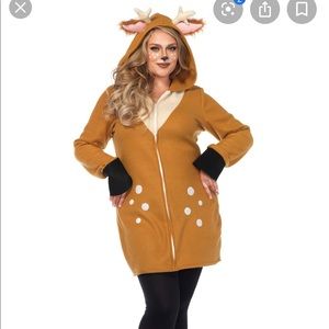 Fawn Deer Dress Halloween Costume Outfit Onesie